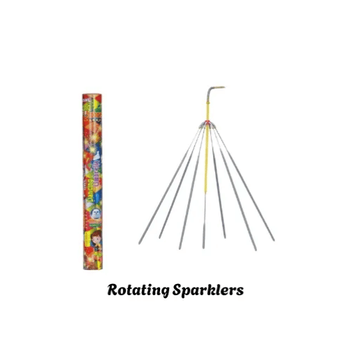 ROTATING SPARKLERS