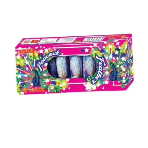 PEACOCK FEATHER 5PCS